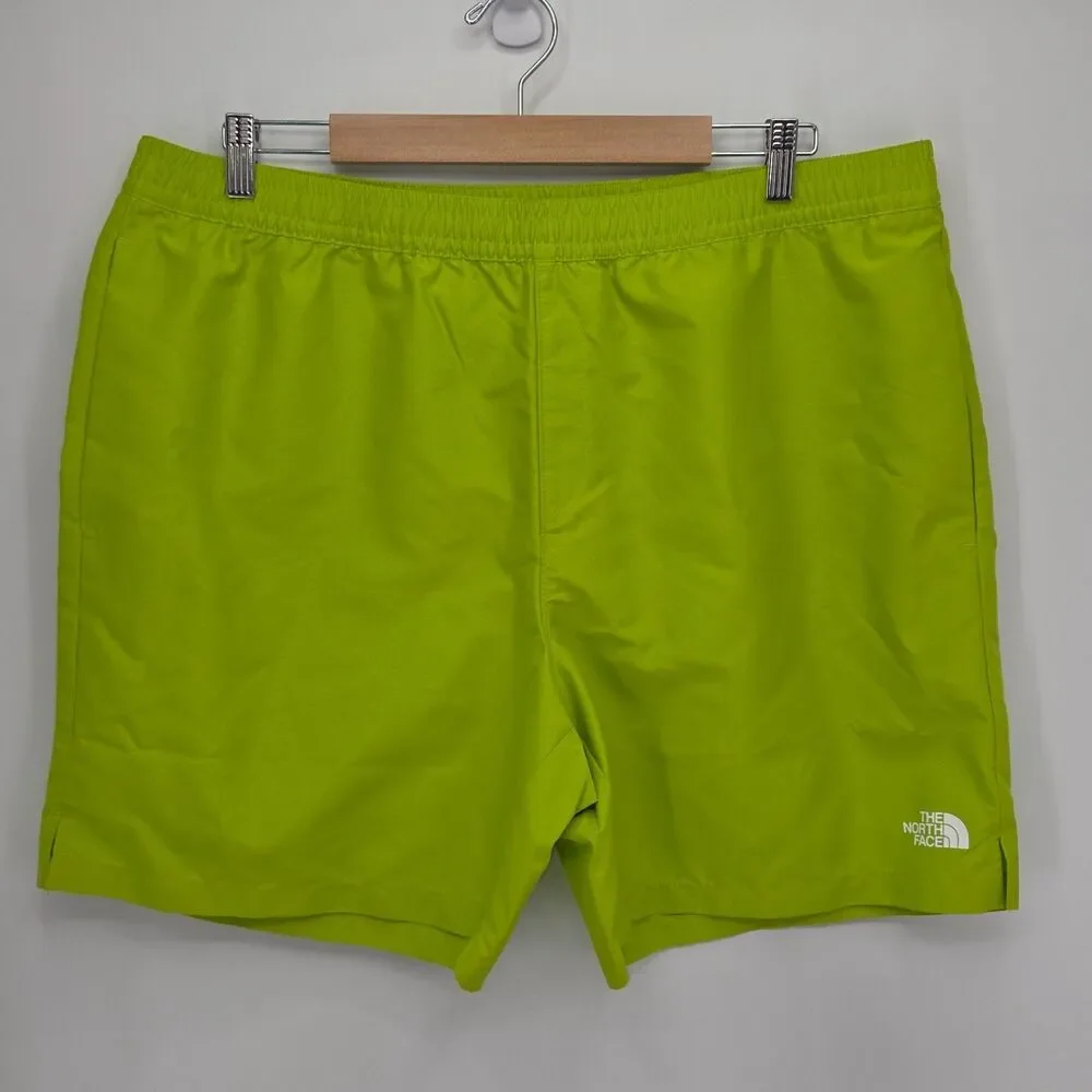 New The North Face Adobe Creek Water Shorts Mens XL Meadow Grass Green FlashDry